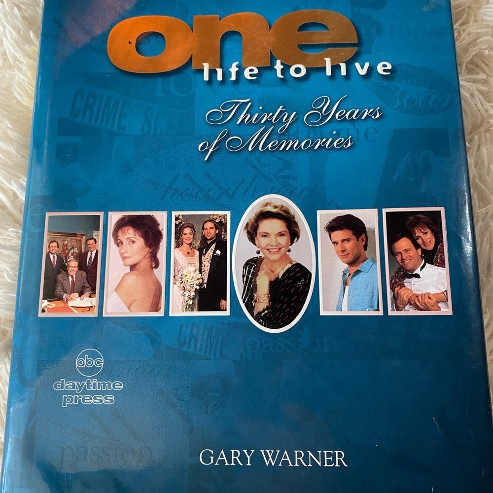 ONE LIFE TO LIVE Thirty Years of Memories ABC Daytime Press - Hardback DJ EUC